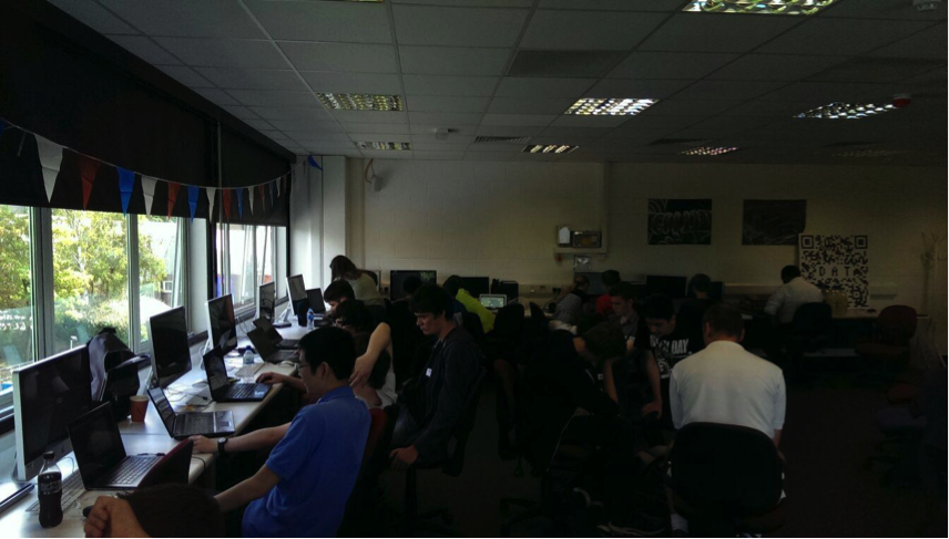 Jugend hackt Teilnehmer an der Plymouth University