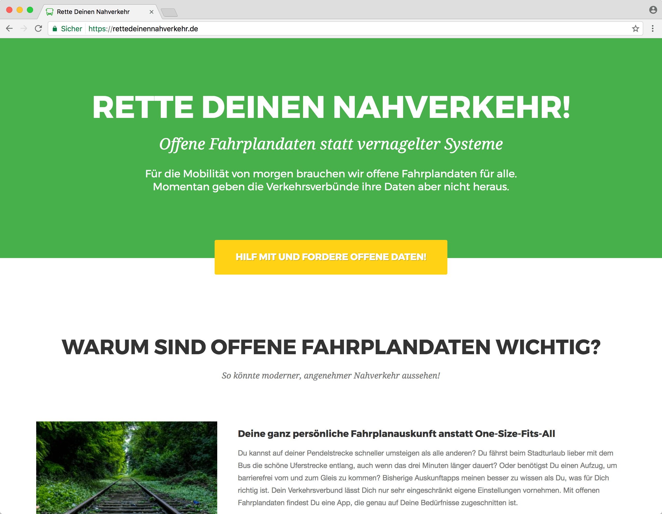 RetteDeinenNahverkehr.de