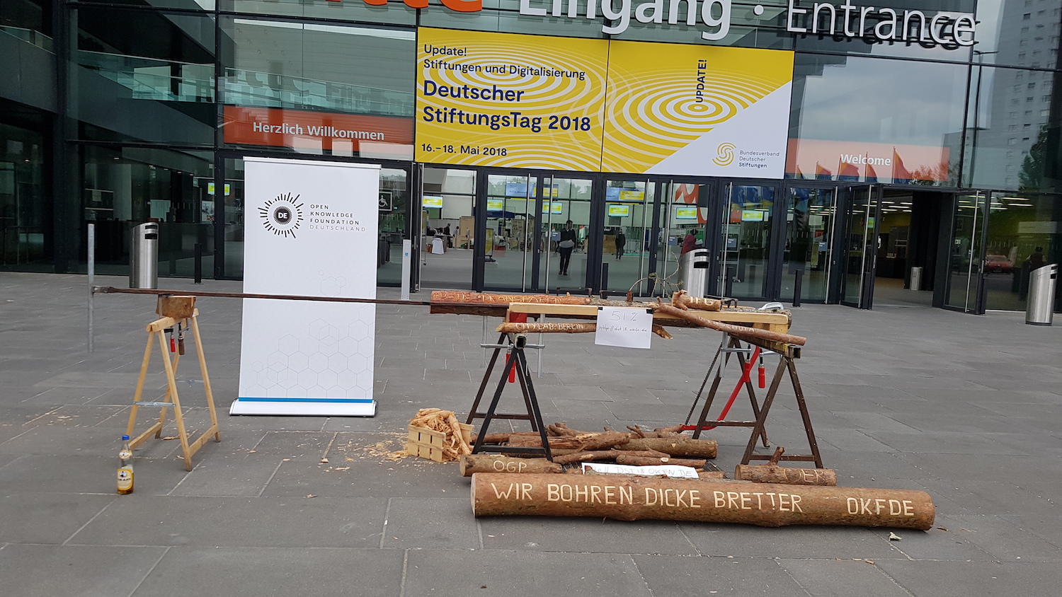 Open Knowledge Foundation beim Deutschen Stiftungstag 2018