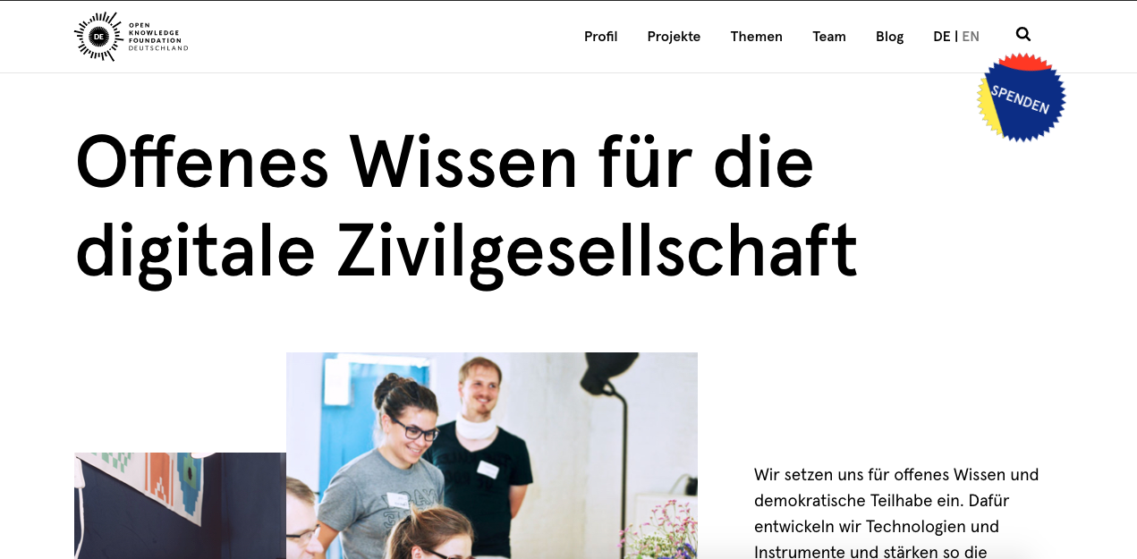 Webseitenredesign