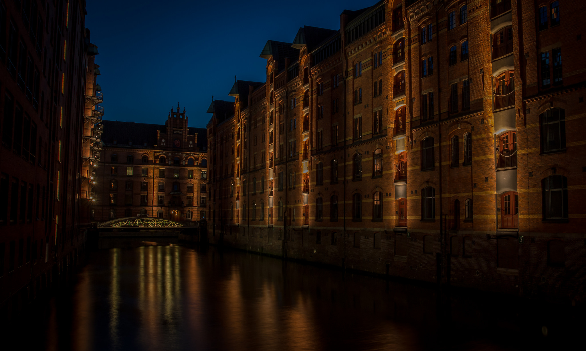 Hamburg. Speicherstadt